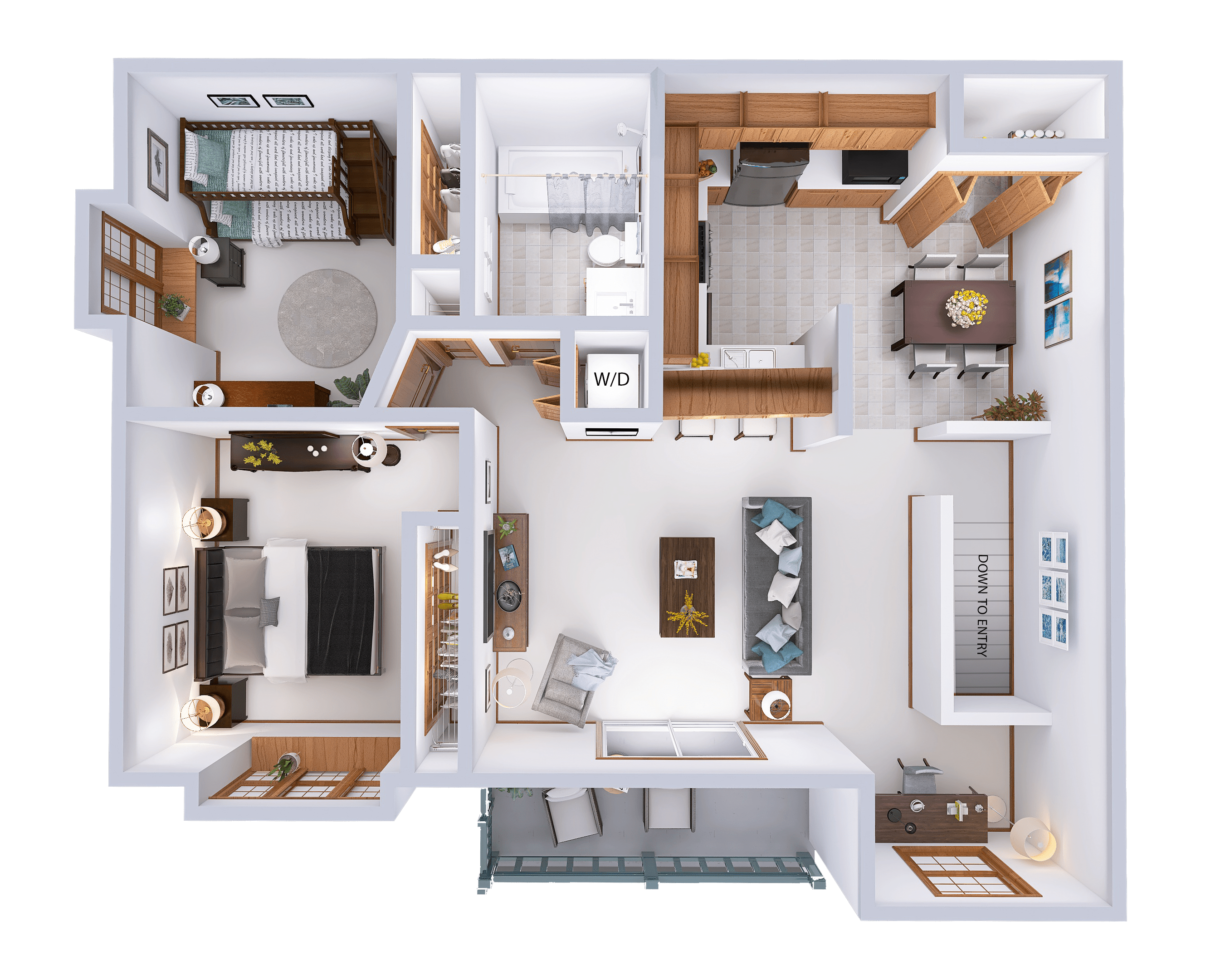 10123 W. Forest Home Ave #5 1-2 Beds Apartment, Southwest Suburbs for Rent - Photo Gallery 10